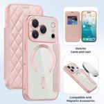 iPhone 17 手帳型ケース magsafe対応ケース iPhone16 PUレザー 手帳型ケース カード収納可能 スタンド機能 スマホケース 全9色 SKU:AC08052025004 - Image 57