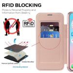 iPhone 17 手帳型ケース magsafe対応ケース iPhone16 PUレザー 手帳型ケース カード収納可能 スタンド機能 スマホケース 全9色 SKU:AC08052025004 - Image 47