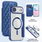 iPhone 17 手帳型ケース magsafe対応ケース iPhone16 PUレザー 手帳型ケース カード収納可能 スタンド機能 スマホケース 全9色 SKU:AC08052025004 - Image 8