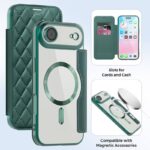 iPhone 17 手帳型ケース magsafe対応ケース iPhone16 PUレザー 手帳型ケース カード収納可能 スタンド機能 スマホケース 全9色 SKU:AC08052025004 - Image 7