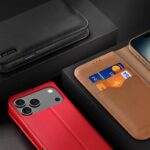 iPhone 17手帳型ケース DUX DUCIS iPhone 16 Pro Max PUレザー ケース