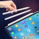 PSE認証済 スタイラスペン タッチペン iPad専用 ペンシル iPadペン 残量表示 誤操作防