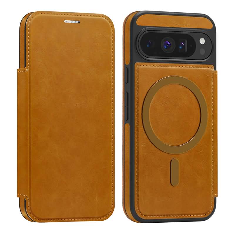 AC09062025035-03 Google Pixel 10 Pro XL 5G 合成革ケース 手帳型ケース magsafe対応ケース Google Pixel 9A 手帳型ケース