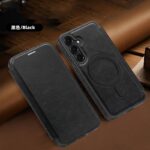 Galaxy S25 合成革ケース 背面型ケース magsafe対応ケース Galaxy S25 Ultra 背面型ケース