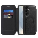 Galaxy S25 合成革ケース 背面型ケース magsafe対応ケース Galaxy S25 Ultra 背面型ケース