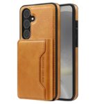 Galaxy S25 合成革ケース 背面型ケース magsafe対応ケース Galaxy S25 Ultra 背面型ケース