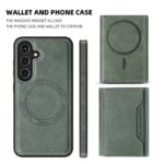 Galaxy S25 合成革ケース 背面型ケース magsafe対応ケース Galaxy S25 Ultra 背面型ケース