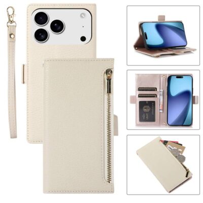 iPhone 17 手帳型ケース ストラップ付属 iPhone 16e対応手帳型ケース iPhone16 PUレザー ケース