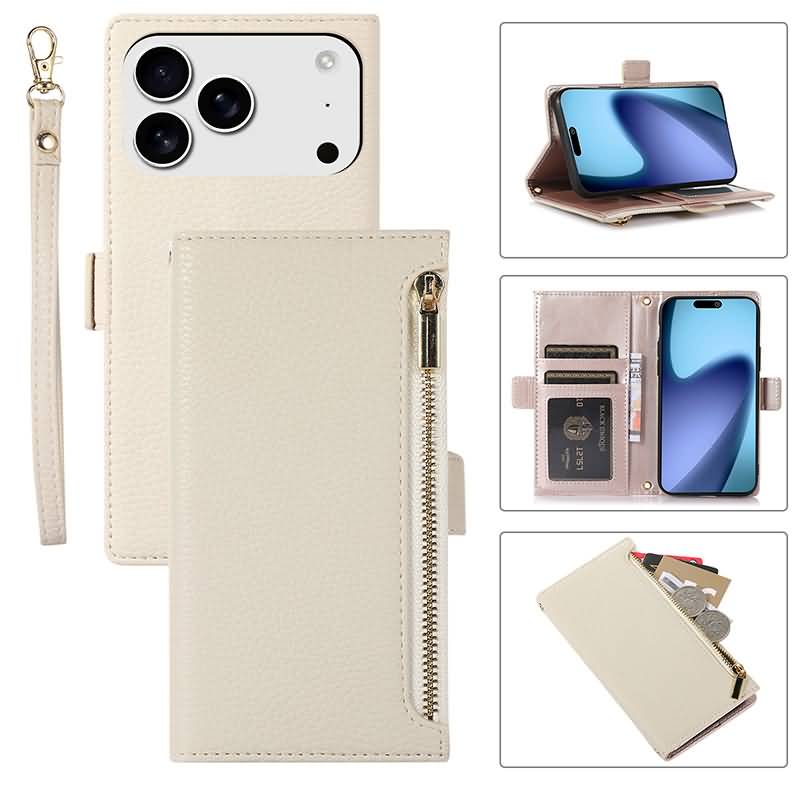 AC09062025046-23 iPhone 17 手帳型ケース ストラップ付属 iPhone 16e対応手帳型ケース iPhone16 PUレザー ケース