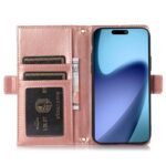 iPhone 17 手帳型ケース ストラップ付属 iPhone 16e対応手帳型ケース iPhone16 PUレザー ケース