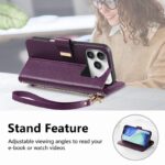 iPhone 17 手帳型ケース ストラップ付属 iPhone 16e対応手帳型ケース iPhone16 PUレザー ケース スマホケース 全8色