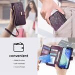 iPhone 17 手帳型ケース ストラップ付属 iPhone 16e対応手帳型ケース iPhone16 PUレザー ケース スマホケース 全5色 SKU:AC09062025052 - Image 57