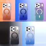 iPhone17 2in1 PC+TPU ケース magsafe対応ケース