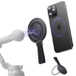 強磁力 スマホマウント OM5/OM6/OM7 DJI対応 マグネット スタンドホルダー for OM5/OM6/OM7 DJI Magnetic Phone Mount 磁気リングホルダー