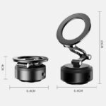 両面吸着 magsafe対応車載ホルダー グネット式 真空 スマホホルダー