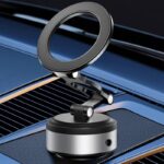 両面吸着 magsafe対応車載ホルダー グネット式 真空 スマホホルダー
