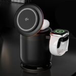 Qi2 3in1ワイヤレス充電器 PD15W 快速充電器 Apple watch &Air Pods充電可能 ワイヤレス充電 スタンド機能 ワイヤレスチャージャー