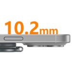 磁気スマホ三脚マウント 両面マグネット式 1/4″ネジ 折りたたみスマホリグ付き