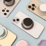 スマホグリップ Magsafe 対応 グリップホルダー 超強力磁石搭載