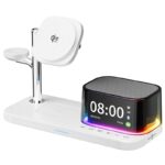 PD25W 快速充電器 Qi2.2 チャージャー ワイヤレス充電器 デジタル時計内蔵 スタンド機能