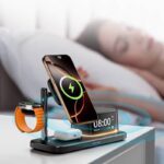 PD25W 快速充電器 Qi2.2 チャージャー ワイヤレス充電器 デジタル時計内蔵 スタンド機能