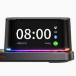 PD25W 快速充電器 Qi2.2 チャージャー ワイヤレス充電器 デジタル時計内蔵 スタンド機能