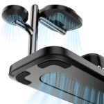 PD25W 快速充電器 Qi2.2 チャージャー ワイヤレス充電器 デジタル時計内蔵 スタンド機能