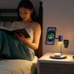 PD25W 快速充電器 Qi2.2 チャージャー ワイヤレス充電器 スタンド機能 iPhone/Galaxy両方対応充電器