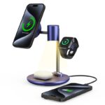 PD25W 快速充電器 Qi2.2 チャージャー ワイヤレス充電器 スタンド機能 iPhone/Galaxy両方対応充電器