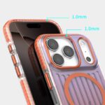 iPhone17 2in1 PC+TPU ケース magsafe対応ケース iPhone17ケース iPhone17 ケース