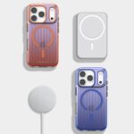 iPhone17 2in1 PC+TPU ケース magsafe対応ケース iPhone17ケース iPhone17 ケース