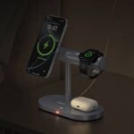 Qi2 3in1ワイヤレス充電器 PD15W 快速充電器 Apple watch &Air Pods充電可能 ワイヤレス充電 スタンド機能