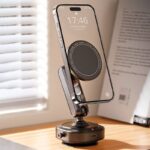 Magsafe対応車載ホルダー X75 マグネット式 真空 スマホホルダー 真空吸着式 携帯電話ホルダー