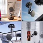 Magsafe対応車載ホルダー X75 マグネット式 真空 スマホホルダー 真空吸着式 携帯電話ホルダー