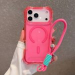 iPhone17 3in1 PC+TPU ケース 高透明度 全面保護ケース magsafe対応ケース iPhone17ケース