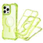 iPhone17 3in1 PC+TPU ケース 高透明度 全面保護ケース magsafe対応ケース iPhone17ケース