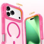 iPhone17 3in1 PC+TPU ケース 全面保護ケース magsafe対応ケース iPhone17ケース