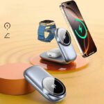 3in1 ワイヤレス充電器 Apple watch &Air Pods充電充電可能 充電スタンド