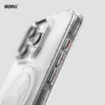 iPhone17 2in1 PC+TPU ケース magsafe対応ケース metal key button iPhone17ケース