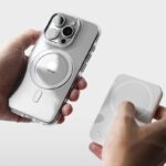 iPhone17 2in1 PC+TPU ケース magsafe対応ケース metal key button iPhone17ケース