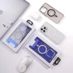 iPhone17 2in1 PC+TPU ケース magsafe対応ケース metal key button iPhone17ケース