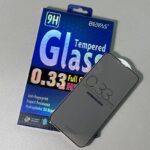 iPhone 17 全面保護フィルム 黒枠 38度 覗き見防止 ガラスフィルム iPhone17 promax 強化ガラスフィルム