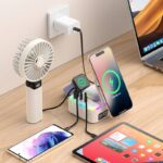 PD15W ワイヤレス充電器 8-in-1 マルチ機能折りたたみマグネット式ワイヤレス充電器