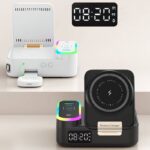 PD15W ワイヤレス充電器 8-in-1 マルチ機能折りたたみマグネット式ワイヤレス充電器