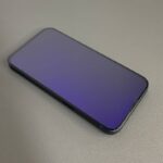 iPhone17全面保護 反射防止 ガラスフィルム 黒縁あり マット ブルーライトカット 強化ガラスフィルム 全面保護
