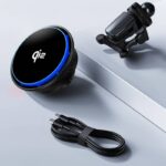 MagSafe対応 強磁力 車載ホルダーQI2 15W ワイヤレス充電器 エアコン吹出口 半導体冷却 強磁力 スマホホルダー