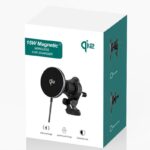 MagSafe対応 強磁力 車載ホルダー QI2 15W ワイヤレス充電器 エアコン吹出口 半導体冷却