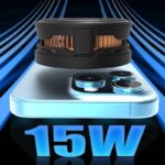 磁気式 スマホ散熱器 Qi2 15Wワイヤレス充電器