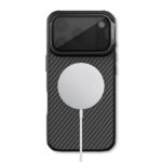 iPhone 17pro/17pro max MagSafe対応  アラミド繊維 ケース Nillkin iPhone 17シリーズ 用 透明カメラカバー付きケース  スマホケース Black  SKU:AC09162025001