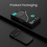 iPhone 17 MagSafe対応 CamProp ケース Nillkin iPhone 17シリーズ 用 透明カメラカバー付きケース スマホケース